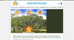 Desktop Screenshot of mahayogam.org
