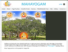 Tablet Screenshot of mahayogam.org